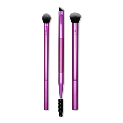 Real Techniques Eye Shade & Blend Eye Makeup Brush Trio Set