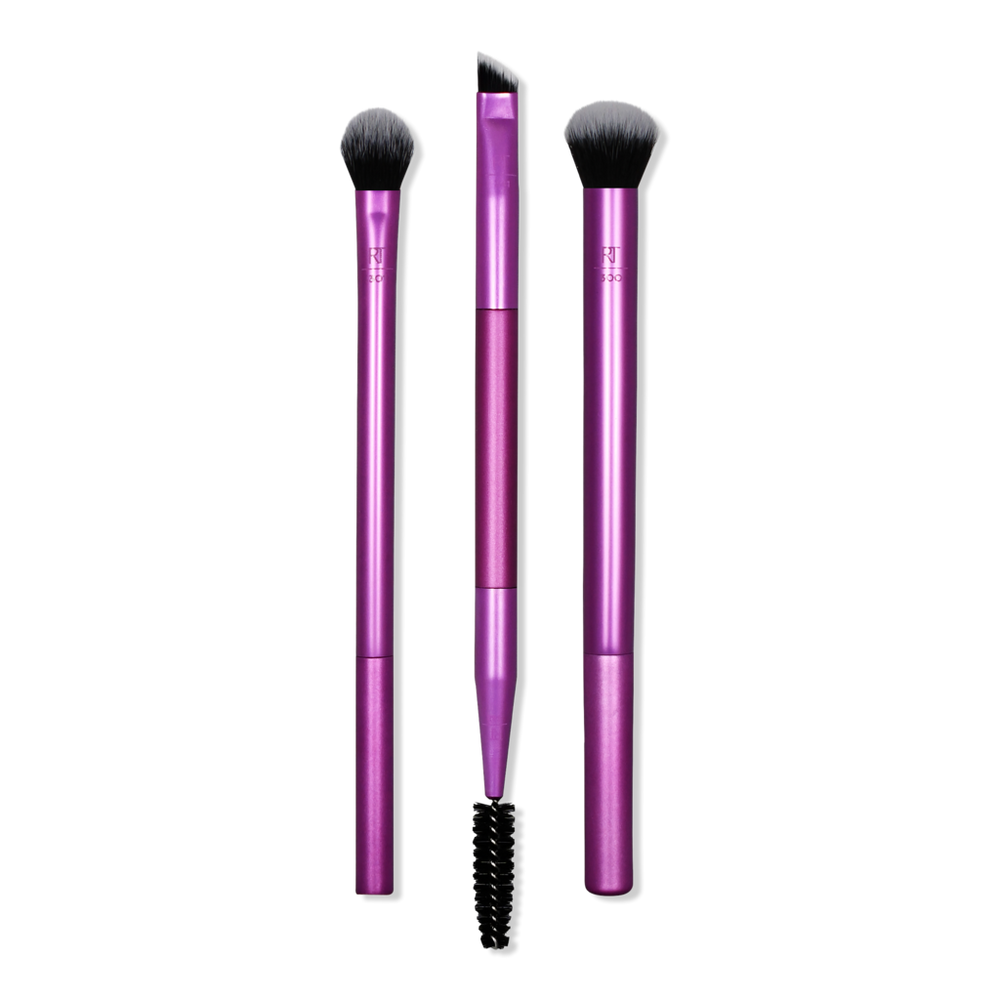 Real Techniques Eye Shade & Blend Eye Makeup Brush Trio Set