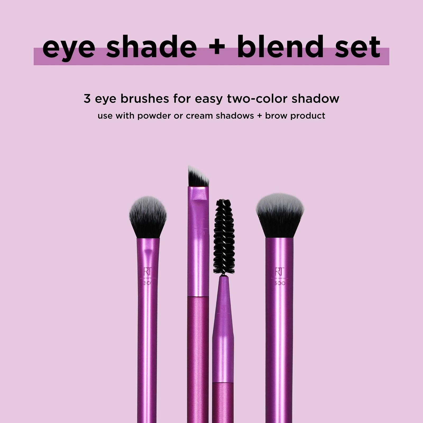 Eye Shade & Blend Eye Makeup Brush Trio Set