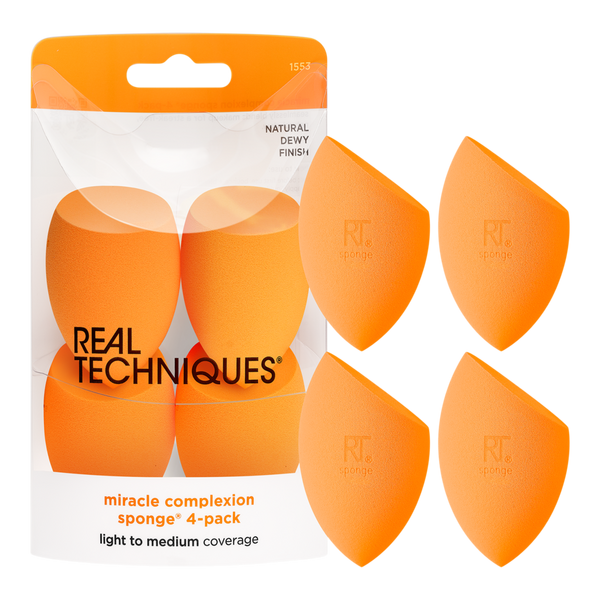 Real Techniques 4-Pack Miracle Complexion Makeup Blending Sponges #7