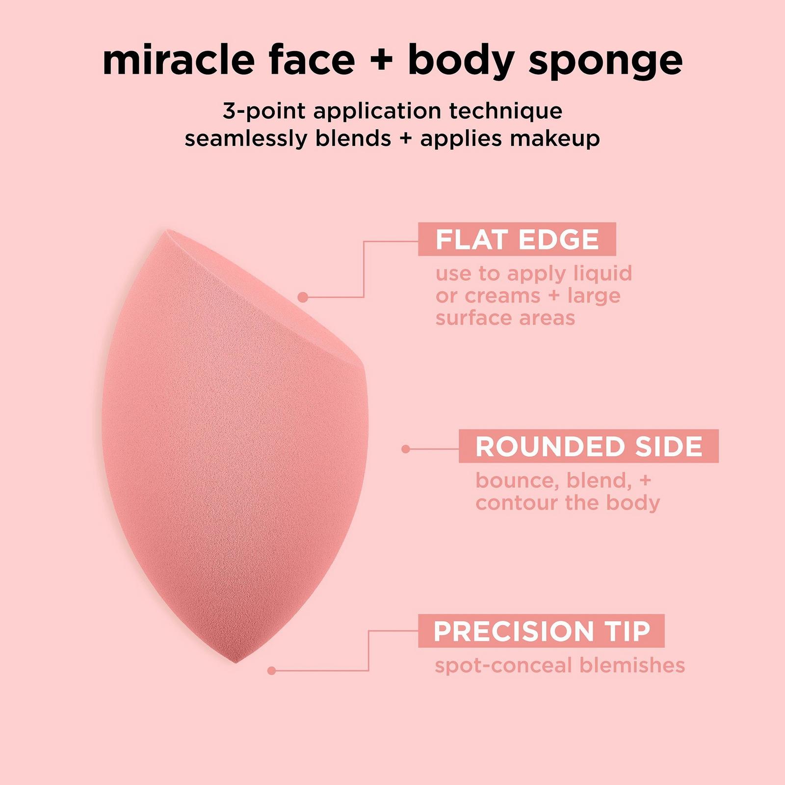 Miracle Face + Body Makeup Blending Sponge