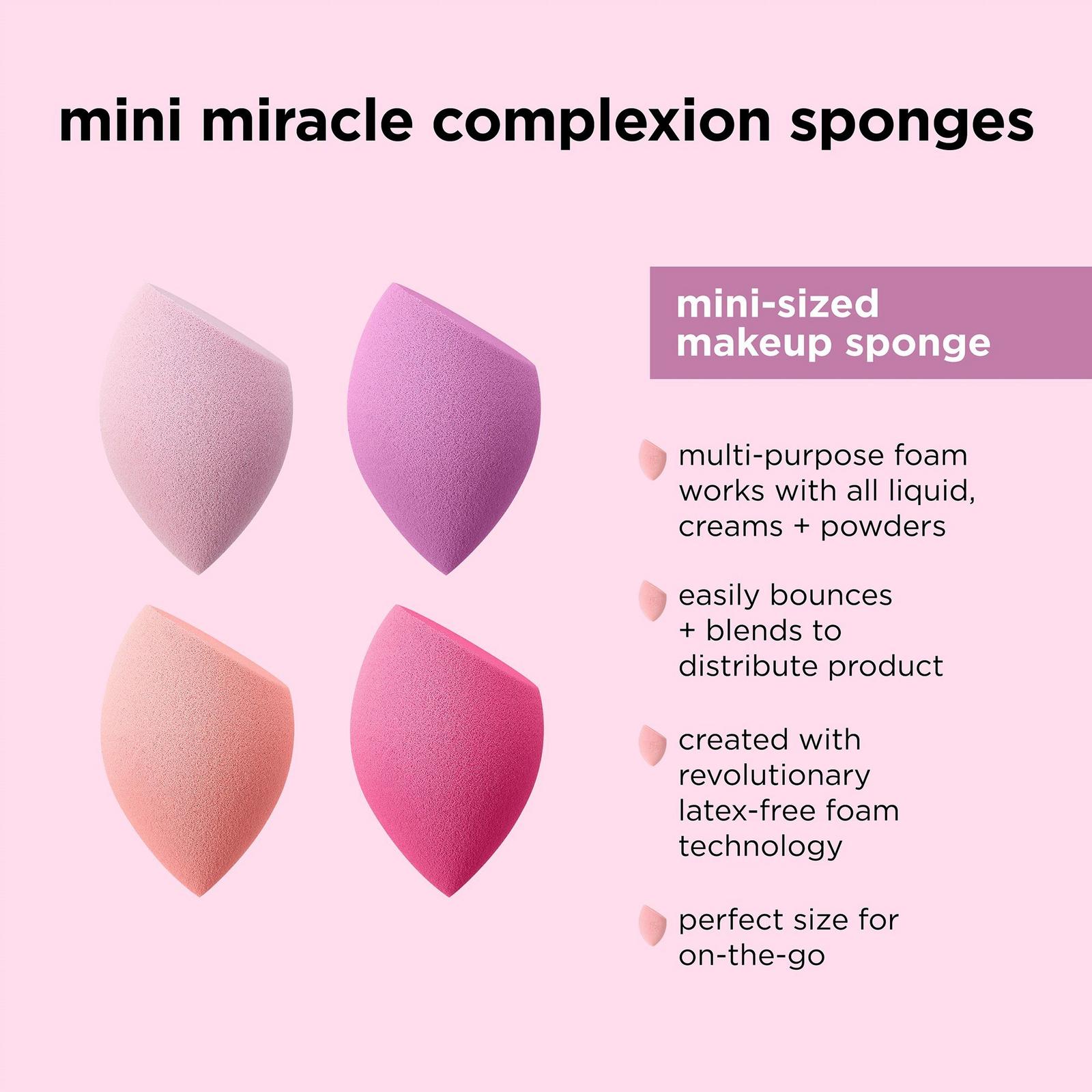 Mini Miracle Complexion Sponge 4-Pack
