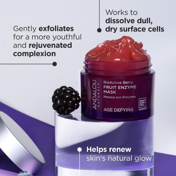 Andalou Naturals Age Defying BioActive 8 Berry Fruit Enzyme Mask #3
