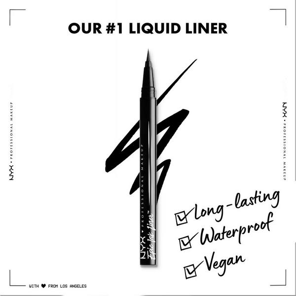 NYX Professional Makeup Epic Ink Vegan Waterproof Liquid Eyeliner #13