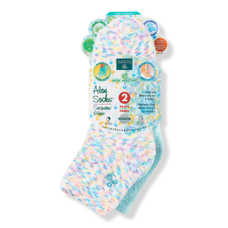 Earth Therapeutics Aloe Moisture Aloe Socks