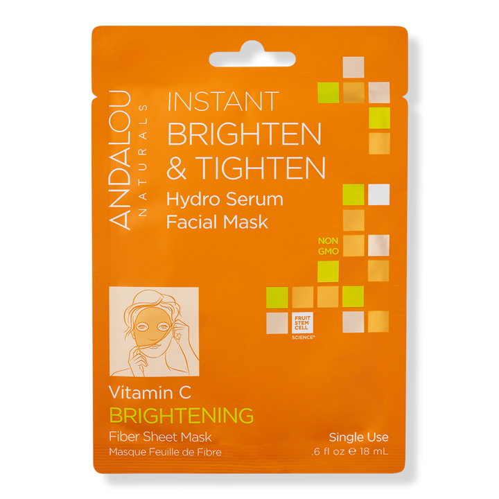 Andalou Naturals Instant Brighten & Tighten Hydro Serum Facial Mask #1