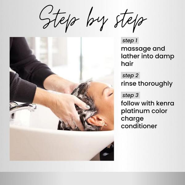 Kenra Professional Platinum Color Charge Shampoo #4