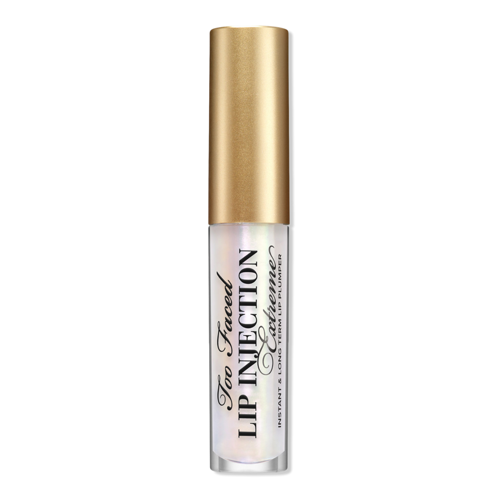 Too Faced Travel Size Lip Injection Extreme Hydrating Lip Plumper - Clear In Transparent