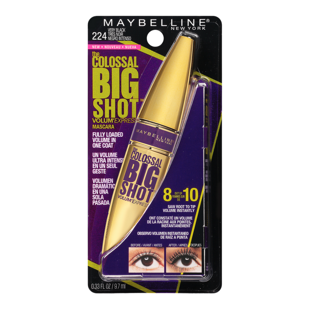 Volum' Express The Colossal Big Shot Mascara - Blackest Black