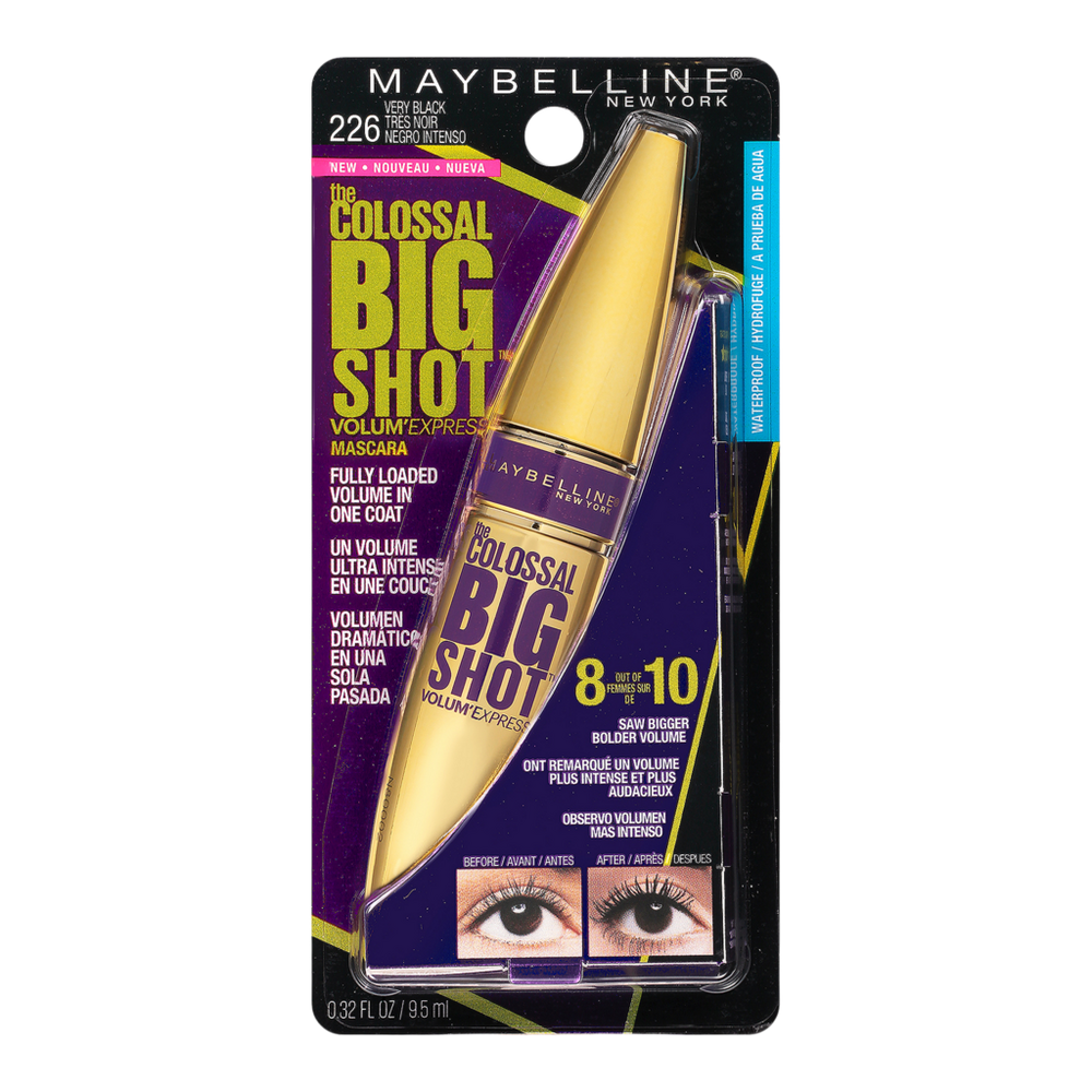 Volum' Express The Colossal Big Shot Waterproof Mascara - Very Black