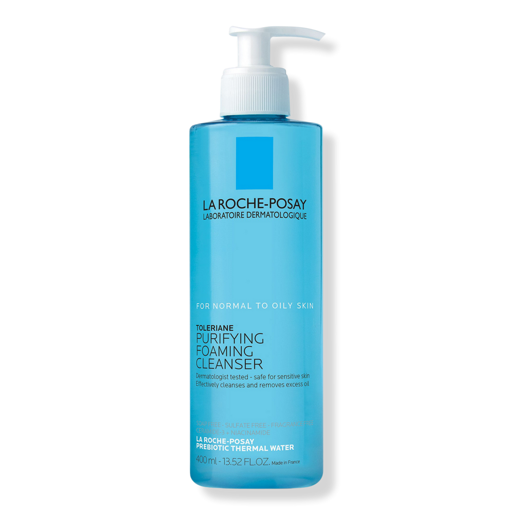 La Roche Posay Toleriane Purifying Foaming Face Wash for Oily Skin - 13.52 fl oz bottle