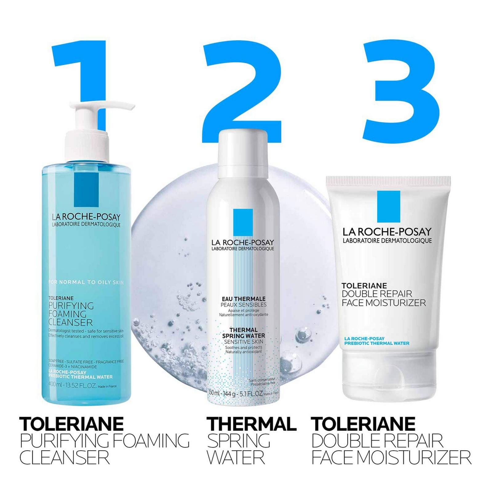 La Roche-Posay - 13.5 oz Toleriane Purifying Foaming Face Wash for