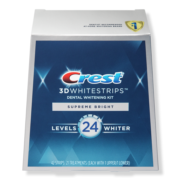 Crest 3D Whitestrips Supreme Bright At-home Teeth Whitening Kit #1