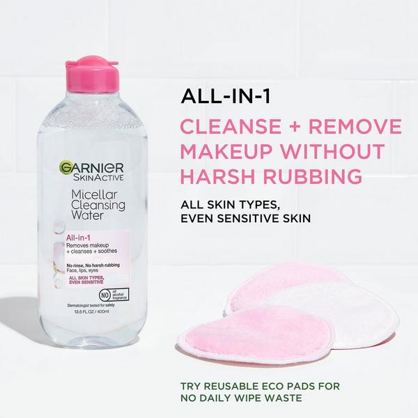 Garnier SkinActive Micellar Cleansing Water All-in-1 Cleanser & Makeup Remover #3