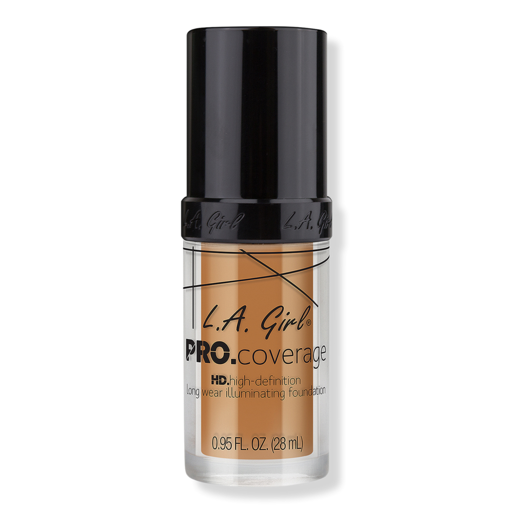 L.a. Girl Pro Coverage Liquid Foundation - Warm Beige In Brown