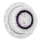 White Soniclear Replacement Antimicrobial Face Brush
