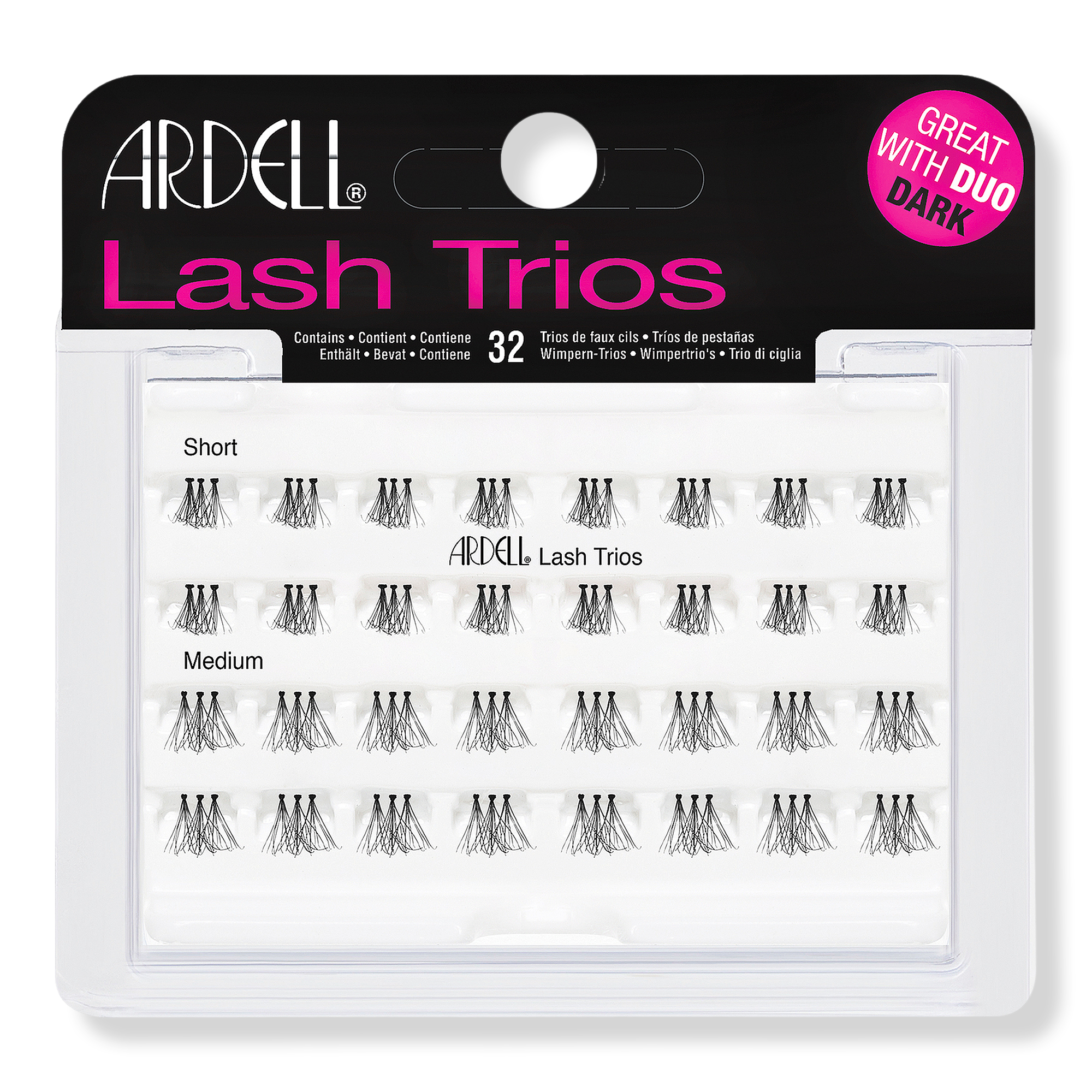 Ardell Trios Combination False Lash Individuals #1