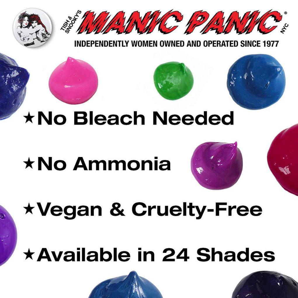 Manic Panic dye lets you turn your hair into a glow in the dark rainbow