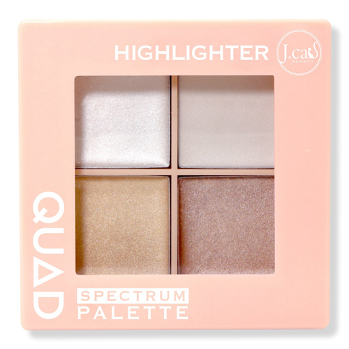 J.Cat Beauty - Highlighter Quad Spectrum Palette | Ulta Beauty