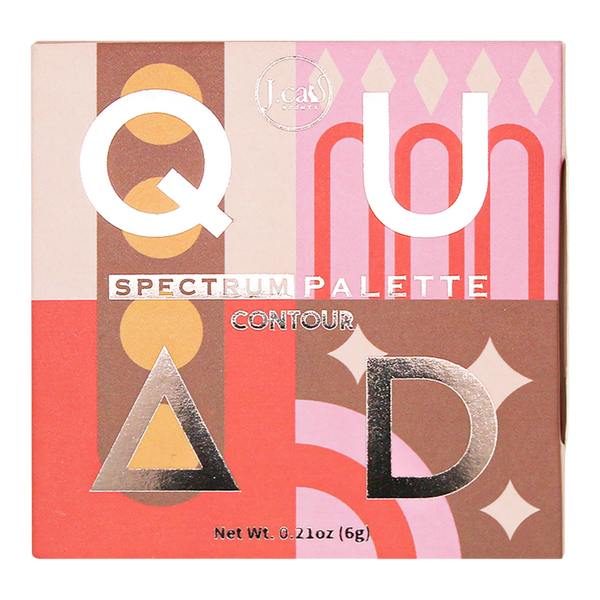 J.Cat Beauty Contour Quad Spectrum Palette #5
