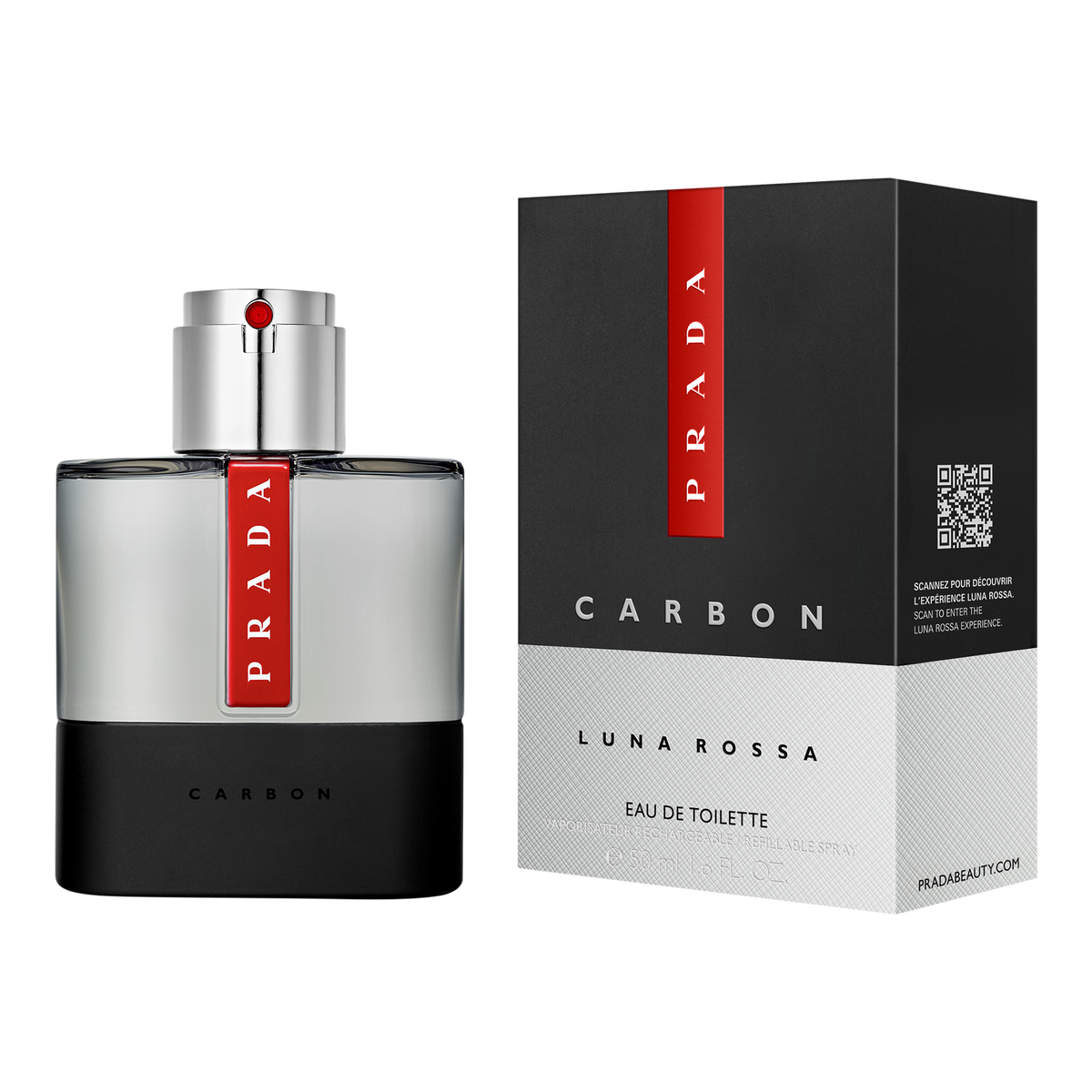 Prada Luna Rossa Carbon 1.6 oz 50 ml EDT Eau De Toilette No Box outlet Brand New