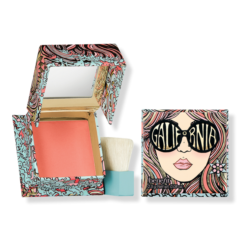 Benefit california. Benefit California румяна. Benefit California Golden Pink Powder blush Mini. Бенефит мини набор из 3 румян.