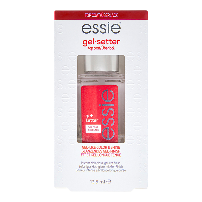 Essie Gel Setter Top Coat - Gel Like High Gloss Finish Nail Polish #3