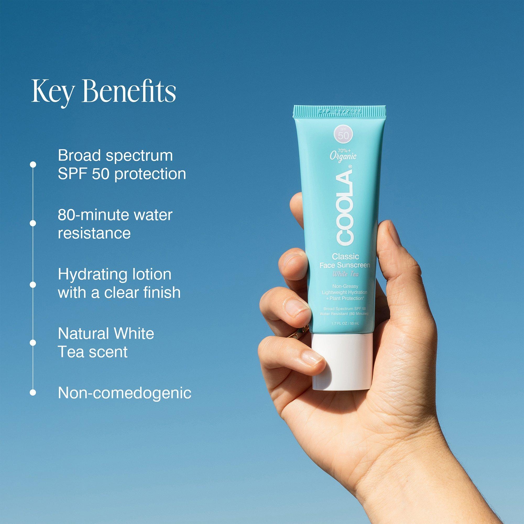 Органический солнцезащитный крем для лица Coola Classic, SPF 50 — фото 3