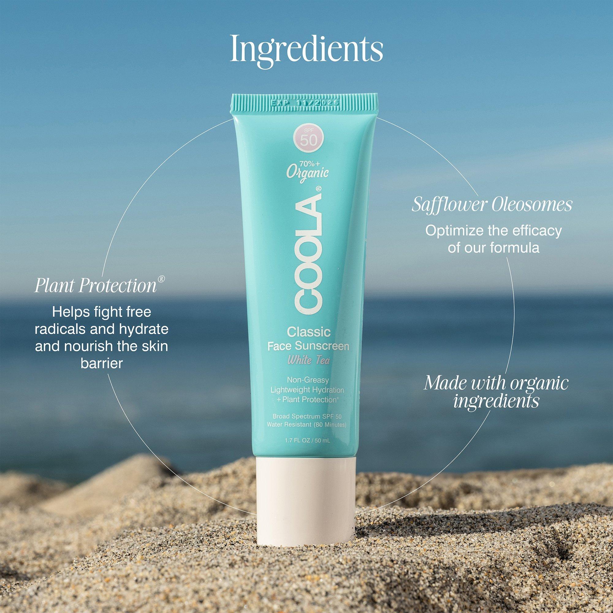 Органический солнцезащитный крем для лица Coola Classic, SPF 50 — фото 4