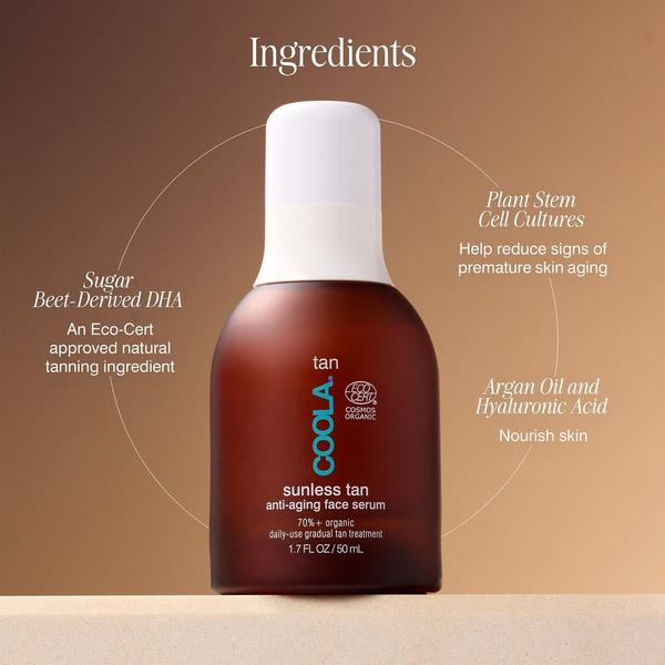 COOLA Organic Sunless Tan Anti-Aging Face Serum #4