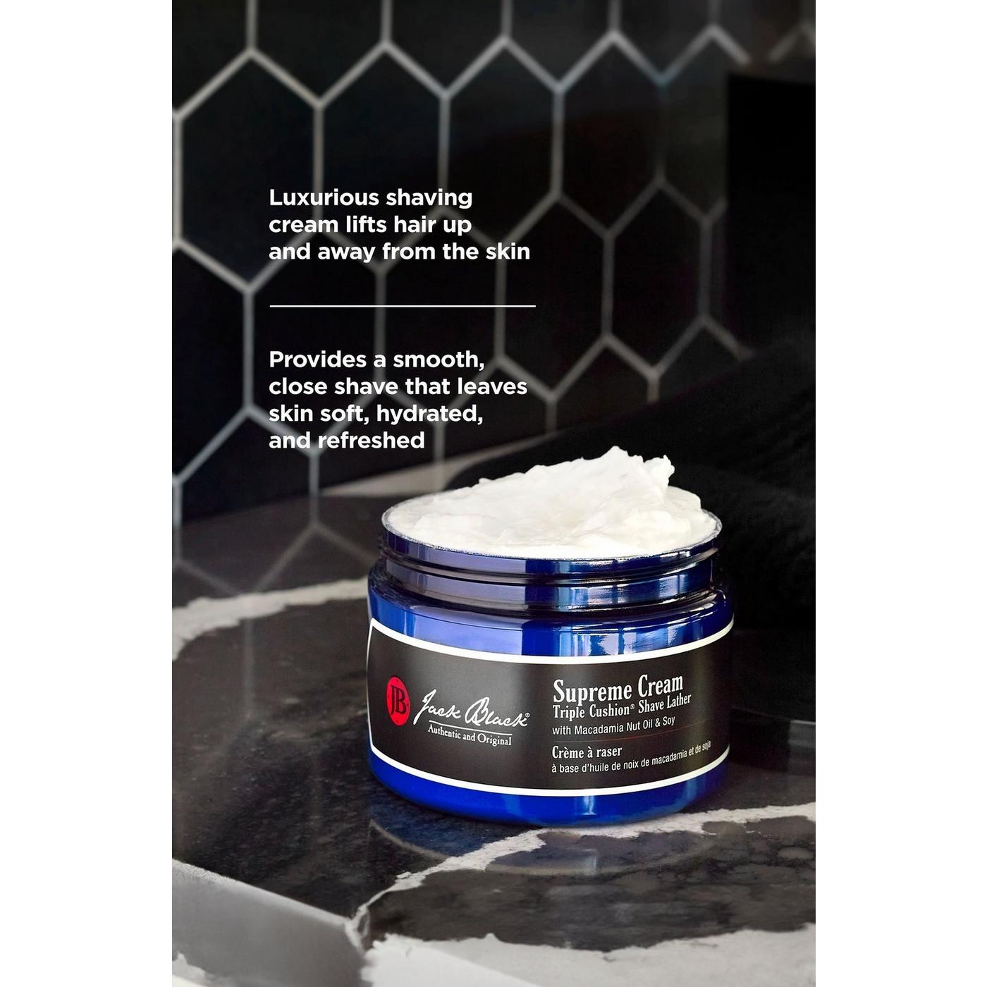 Supreme Cream Triple Cushion Shave Lather