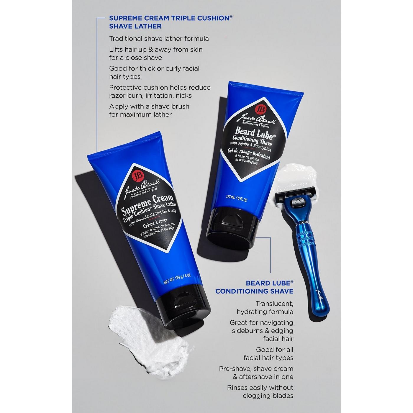 Supreme Cream Triple Cushion Shave Lather