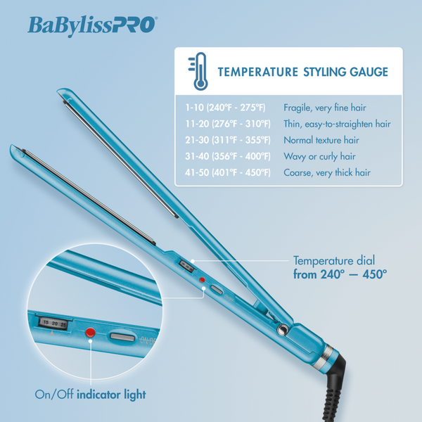 BaBylissPRO Nano Titanium Ultra-Thin Straightening Iron #5