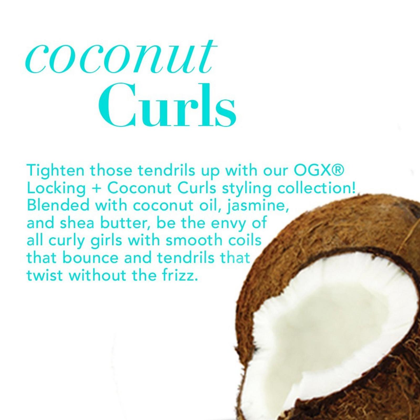 Locking + Coconut Curls Decadent Creamy Mousse