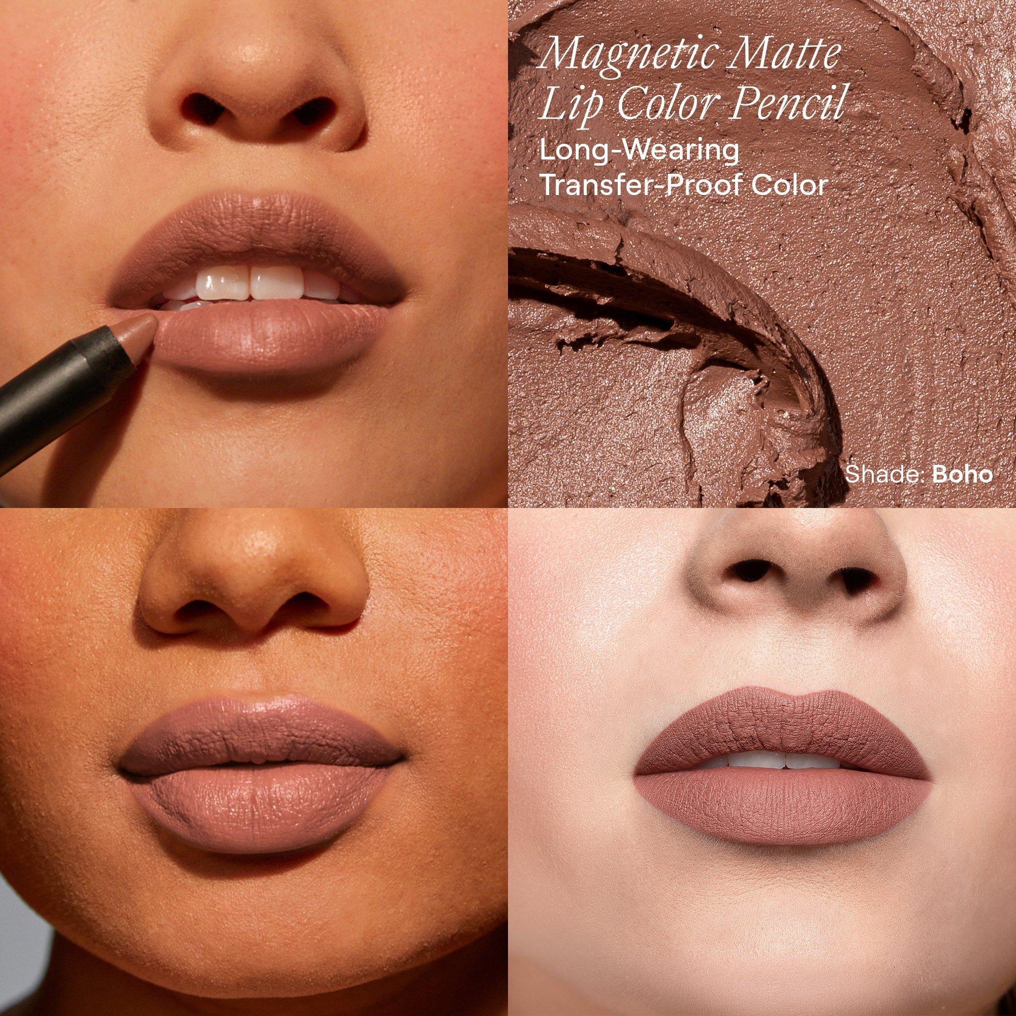 Матовое средство для губ Nudestix Magnetic Matte Lip Color, цвет: Boho — фото 4