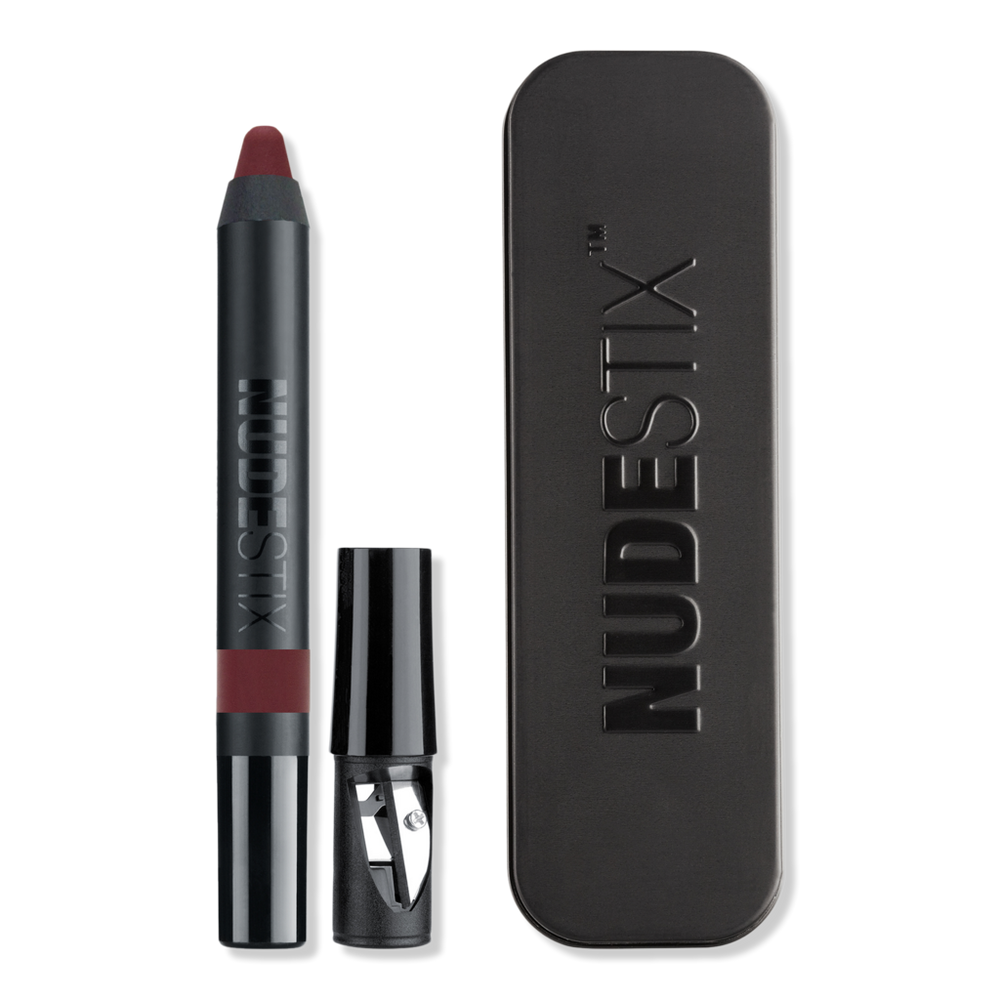Nudestix Intense Matte Lip + Cheek Pencil - Raven In Black