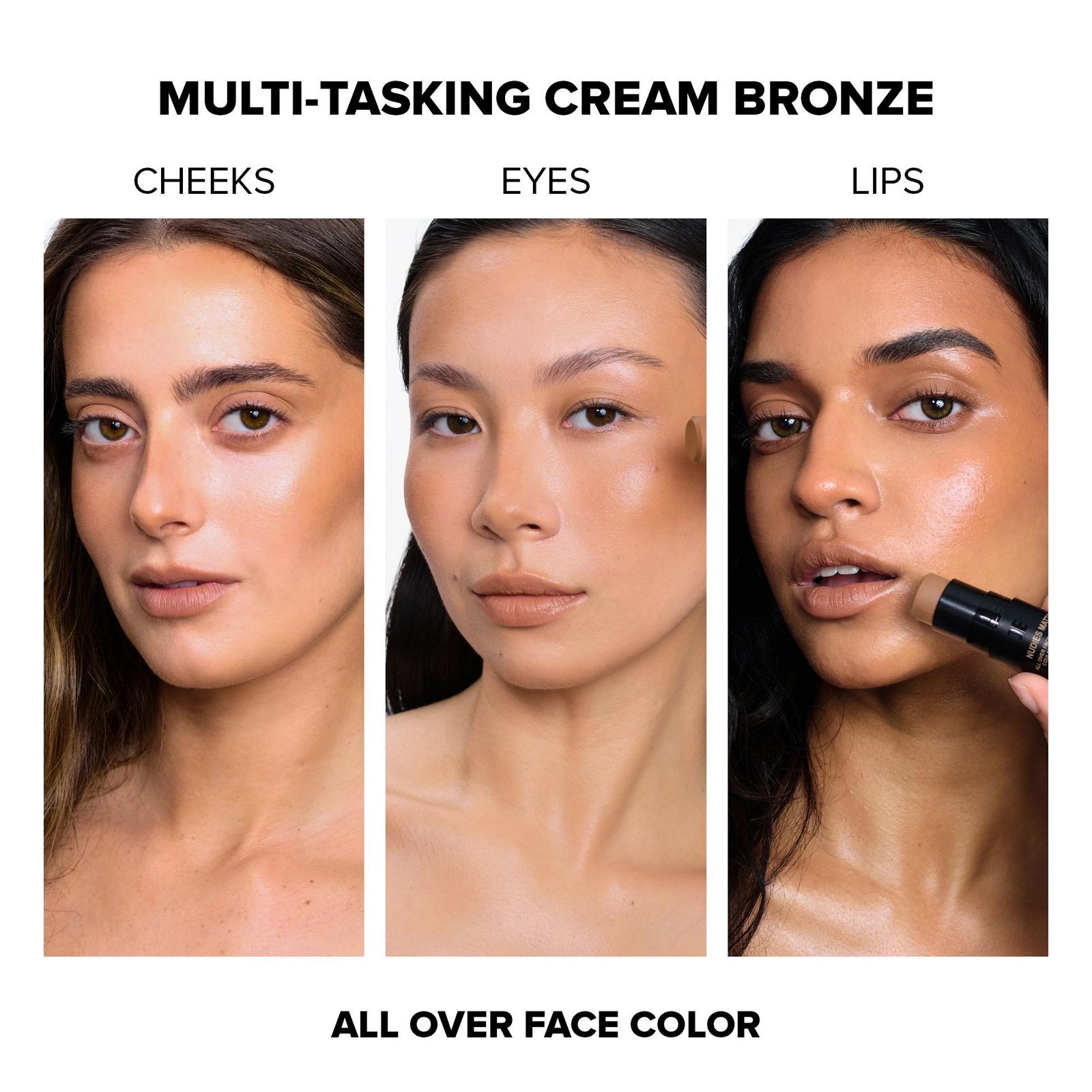 NUDIES MATTE All Over Face Bronze Color