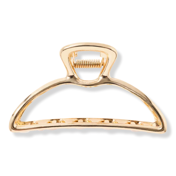 Gold Open Shape Claw Clip