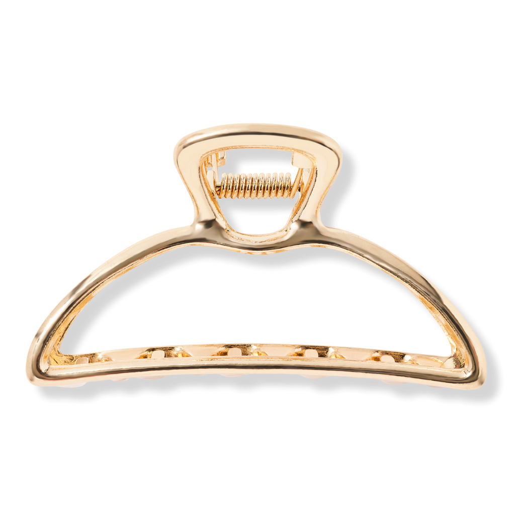 Gold Open Shape Claw Clip - Kitsch