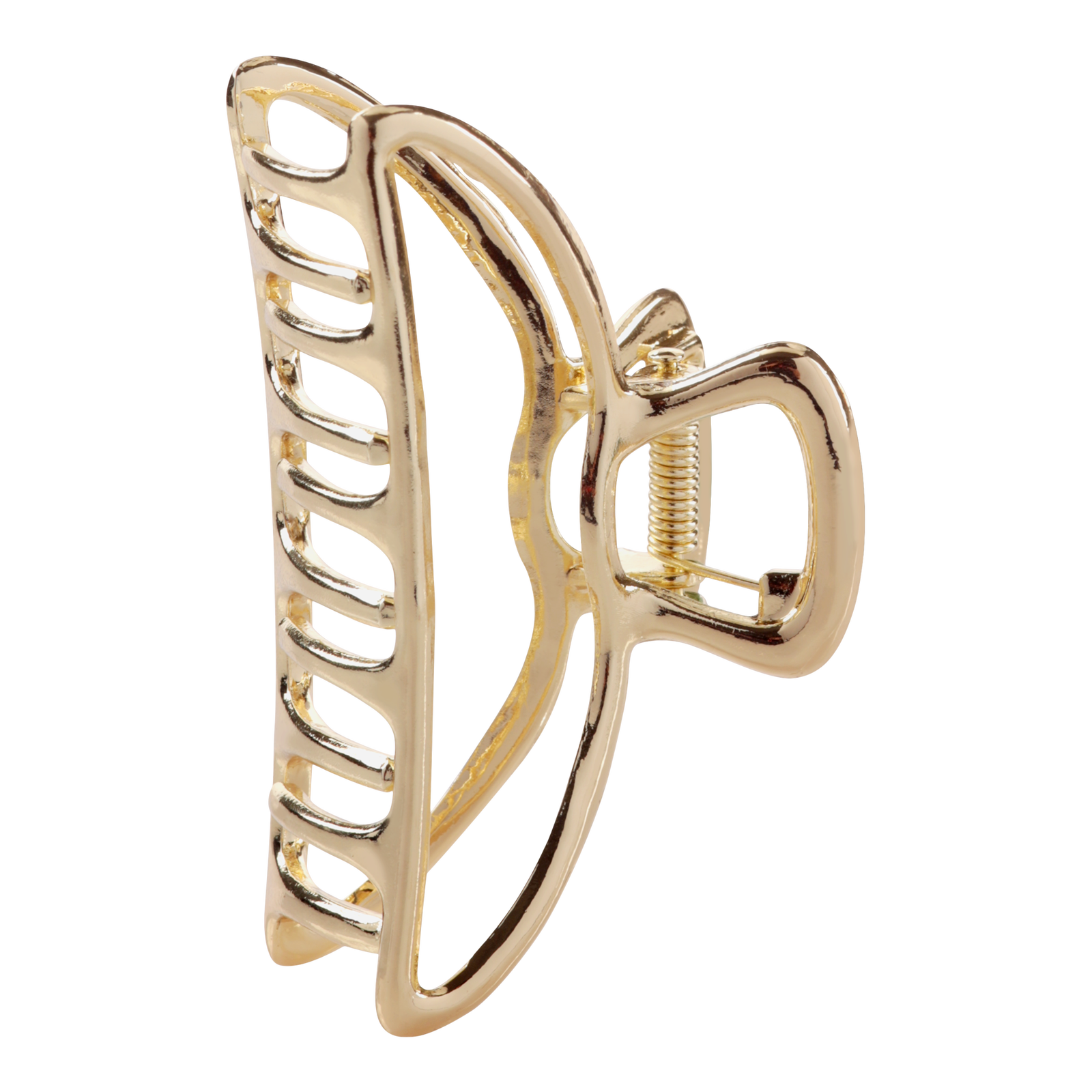 Gold Open Shape Claw Clip