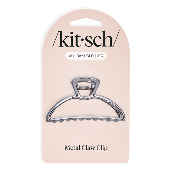 Kitsch Hematite Open Shape Claw Clip #2