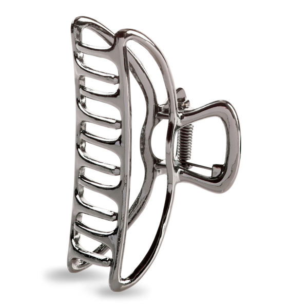 Kitsch Hematite Open Shape Claw Clip #3