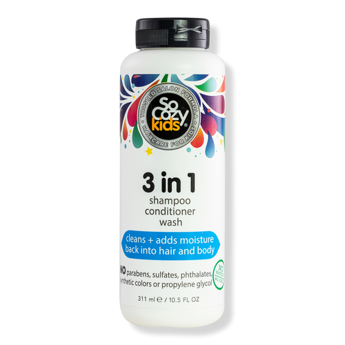 3-in-1 Shampoo Conditioner Body Wash for Kids - 10.5 oz