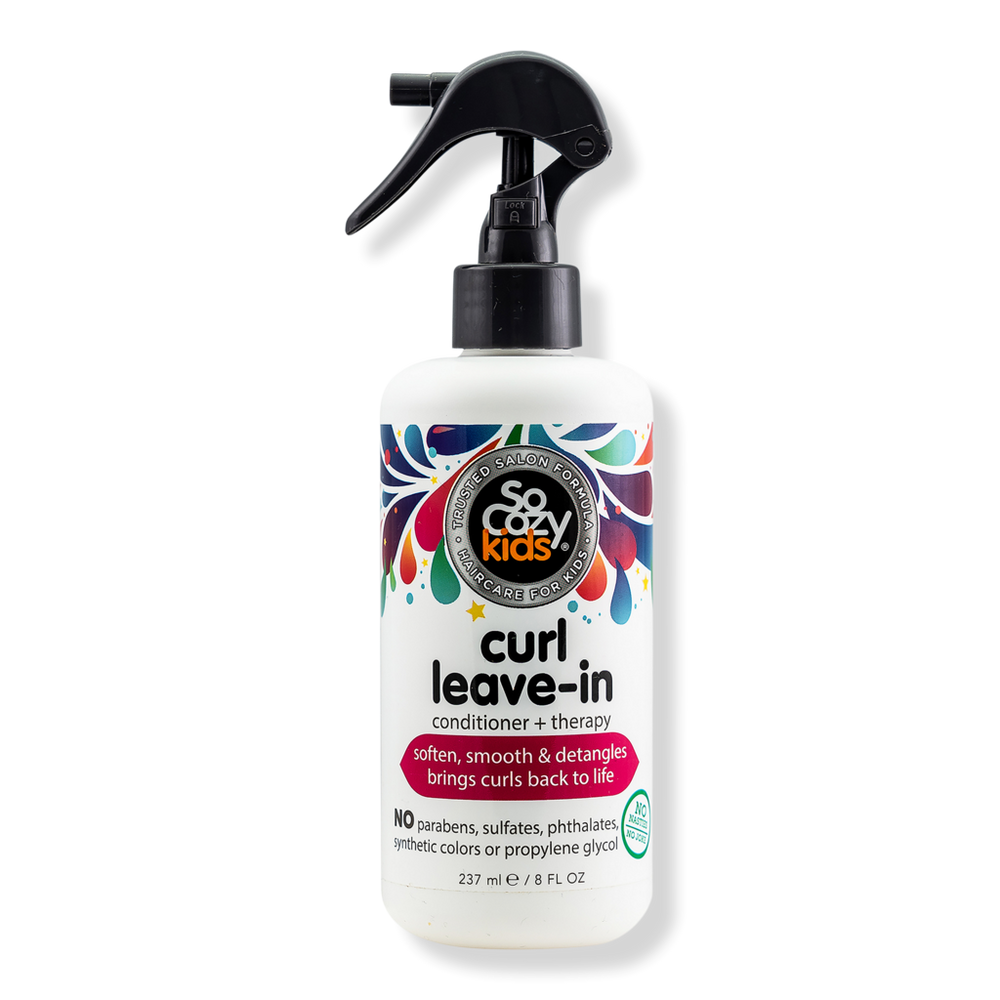SoCozy Curl Spray Leave Conditioner + Therapy for Kids - oz