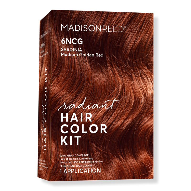 Madison Reed - 6NCG Sardinia Red Radiant Hair Color Kit | Ulta Beauty