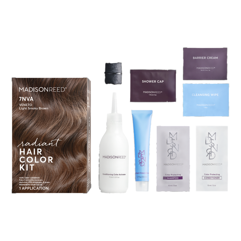 BELTA Hair Color Treatment 6本セット　ダークブラウン Madison Reed - 7NVA Veneto Light Brown Radiant Hair Color Kit