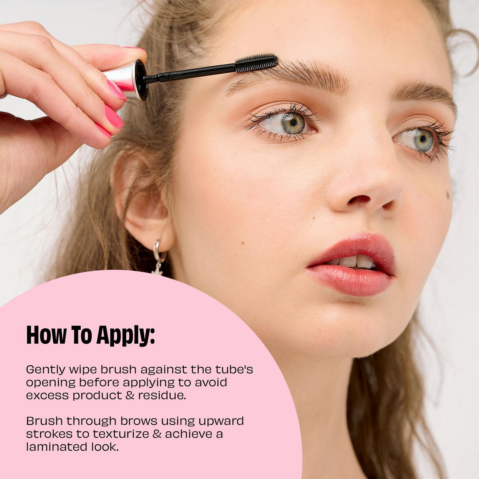 24-HR Brow Setter Clear Eyebrow Gel with Lamination Effect