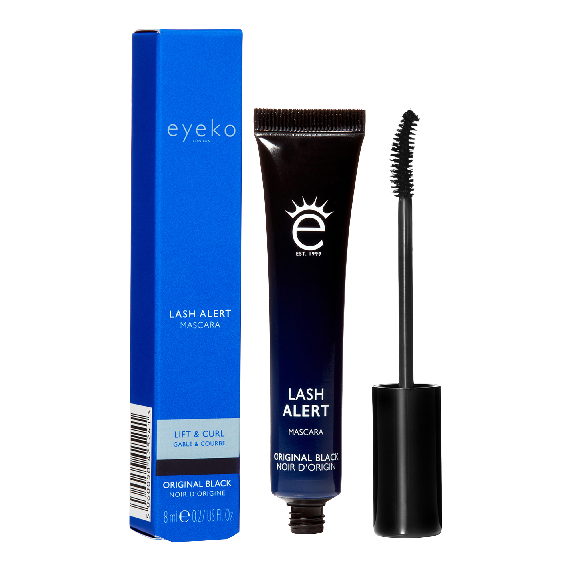 Подкручивающая тушь для ресниц Eyeko Lash Alert с кофеином, цвет: Карбоновый чёрный — фото 3