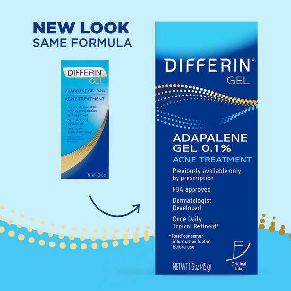 Differin Adapalene 0.1% Acne Treatment Gel #3