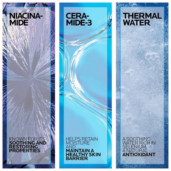 Crema hidratante facial reparadora Toleriane Double Repair con niacinamida 2